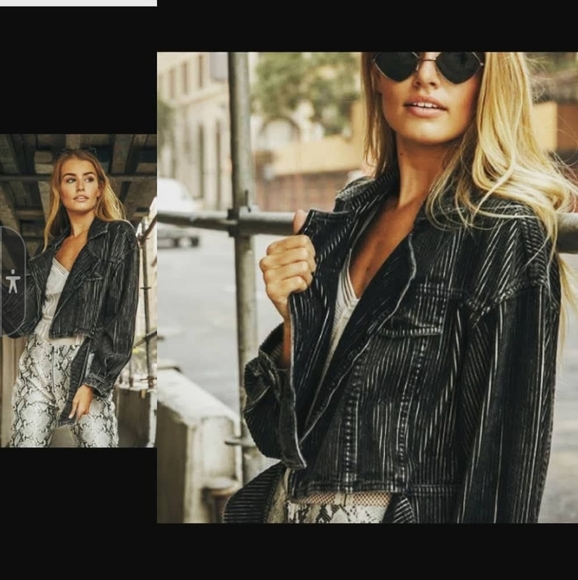 Honey Punch Payton Moto Jacket! - Picture 1 of 9